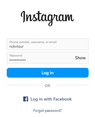 log-into-instagram