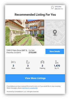 Recommended Properties Screenshot